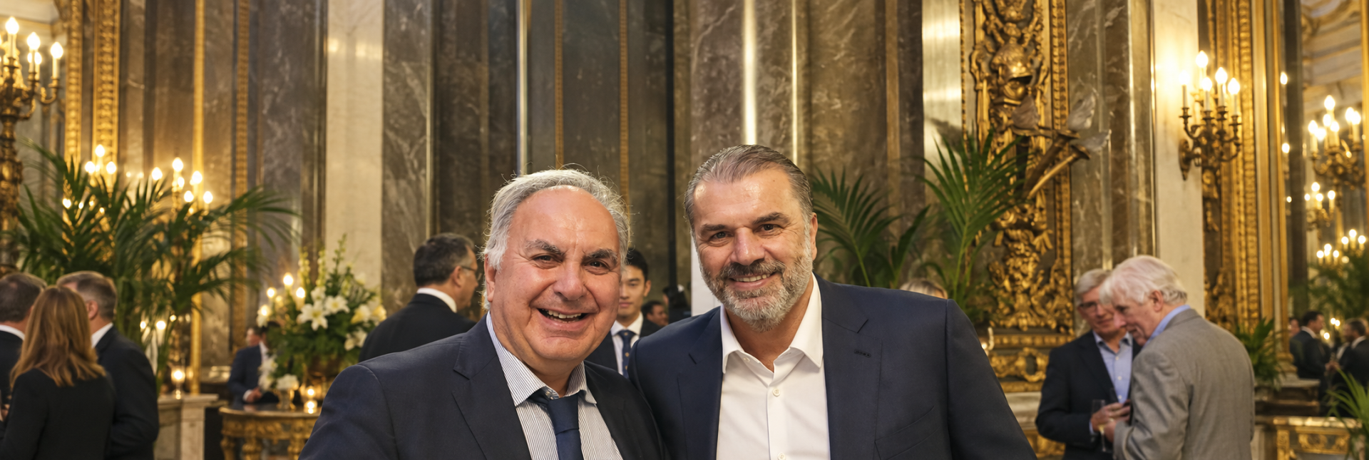 Ange Postecoglou receives Award from the Greek Super League