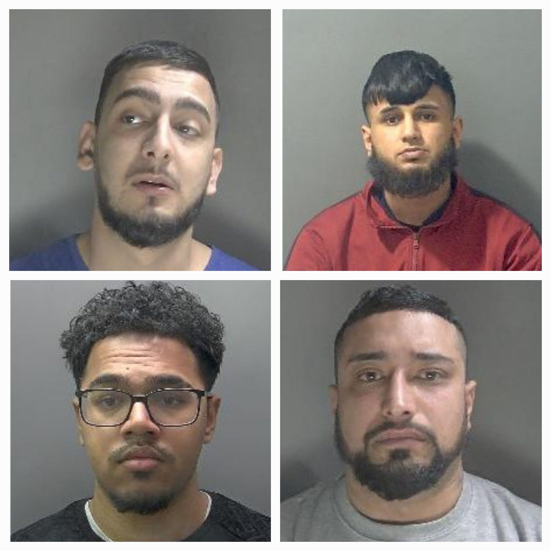 Four drug dealers who were part of a network supplying drugs into Hertfordshire have been jailed for more than 17 years in total