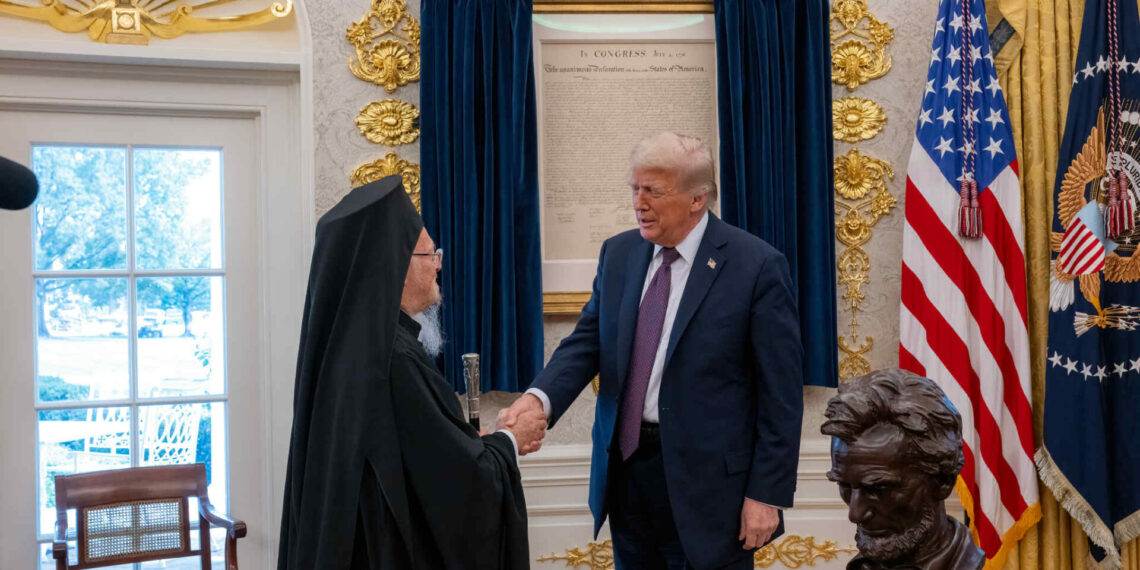 Ecumenical Patriarch met with U.S. President Donald J. Trump