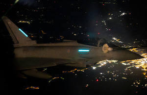UK fighter jets begin NATO air defence missions to bolster European security