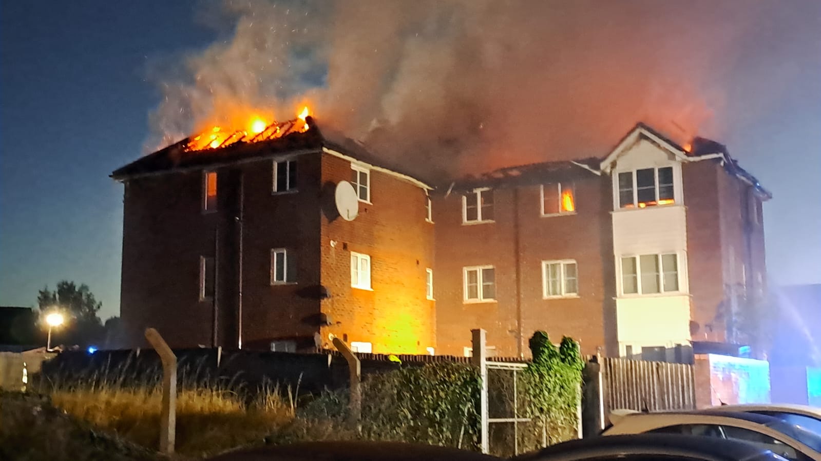 Flat fire – Enfield