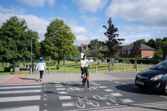 More than 51km of new cycle routes and 400 new pedestrian crossings delivered by TfL and London’s boroughs
