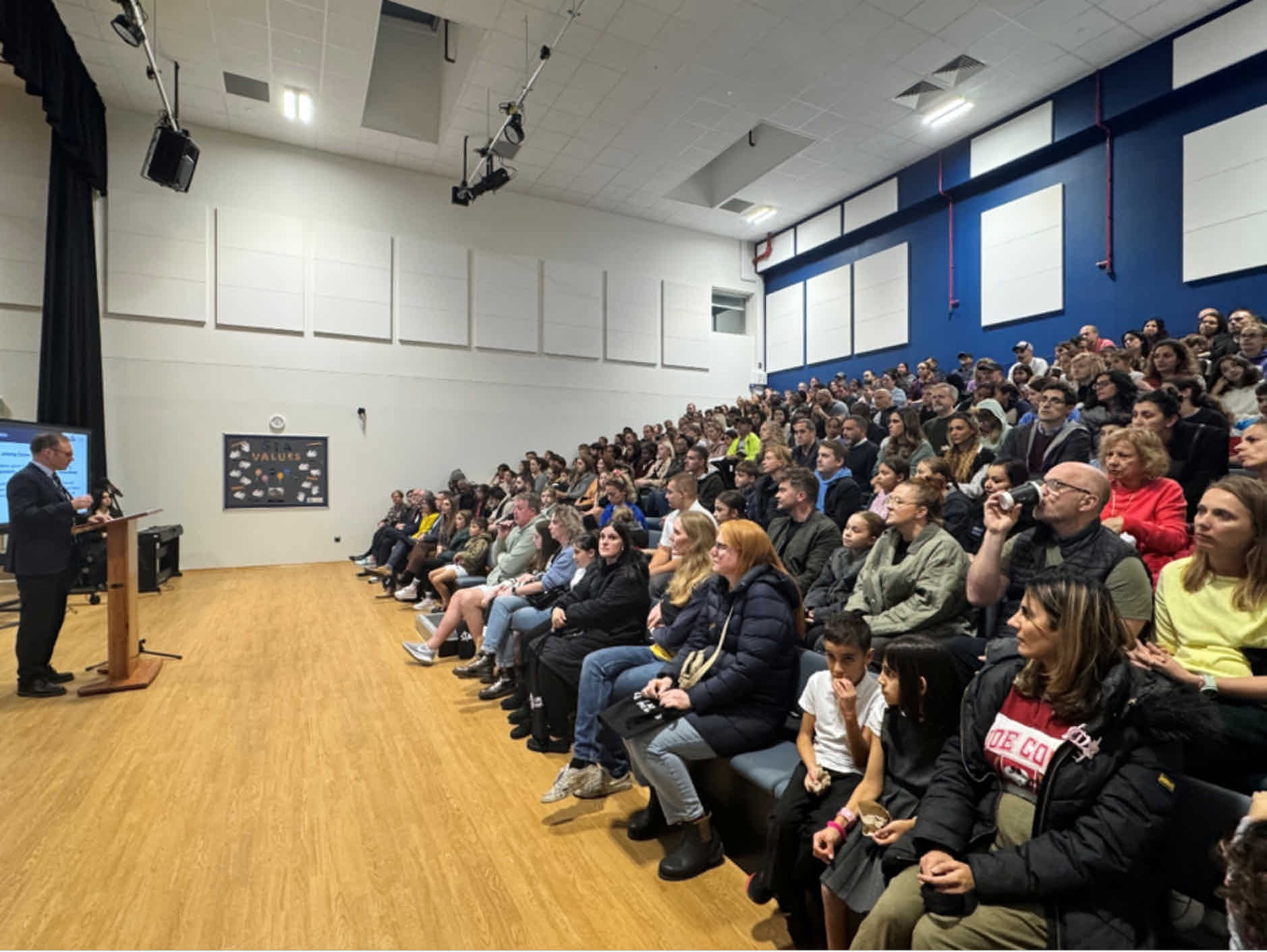 St Andrew the Apostle School hosts first Open Evening in new building