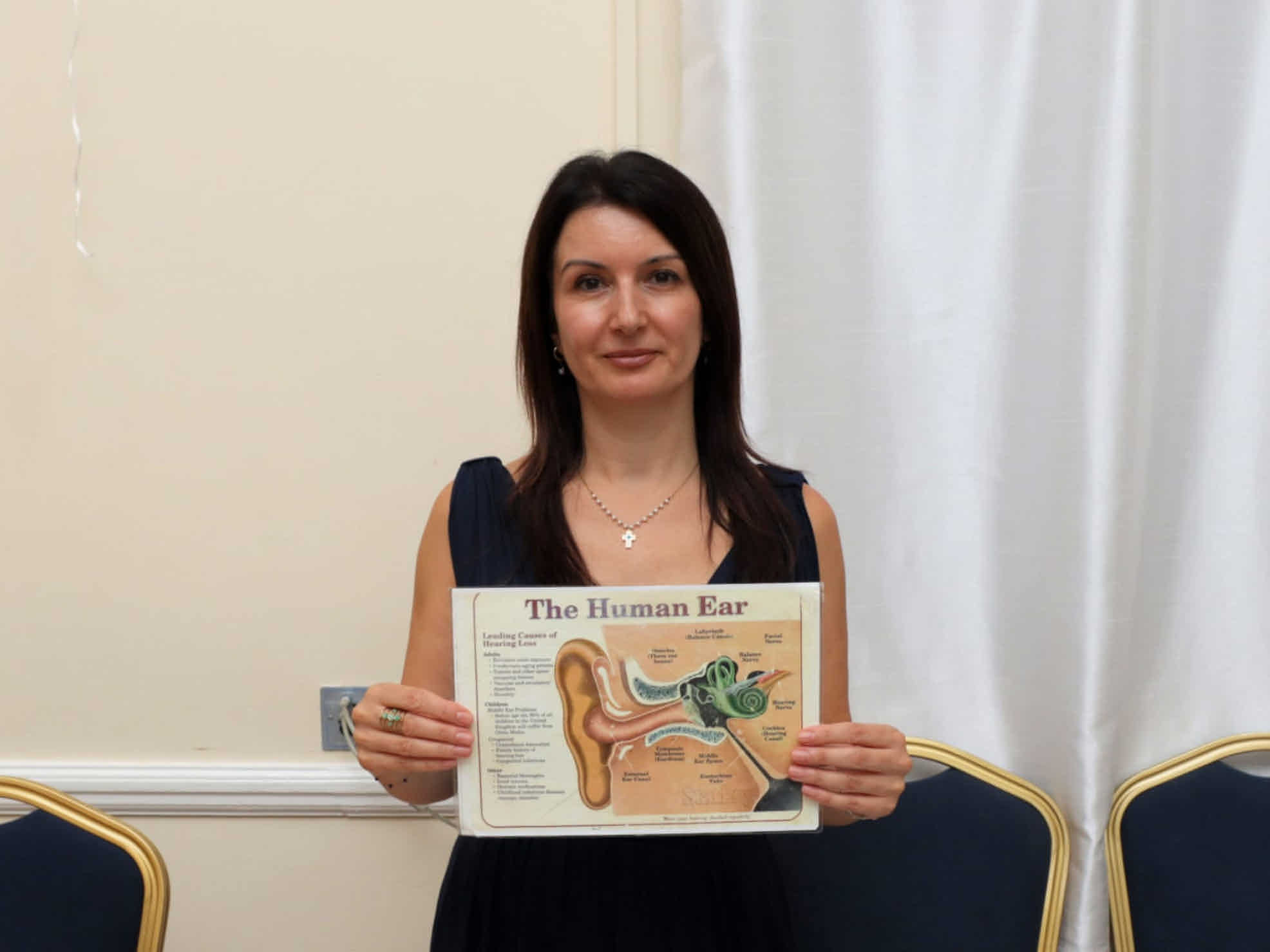 Introducing Zoe Ioannou Greek speaking Audiologist specialising in Ear Wax removal using Microsuction technique