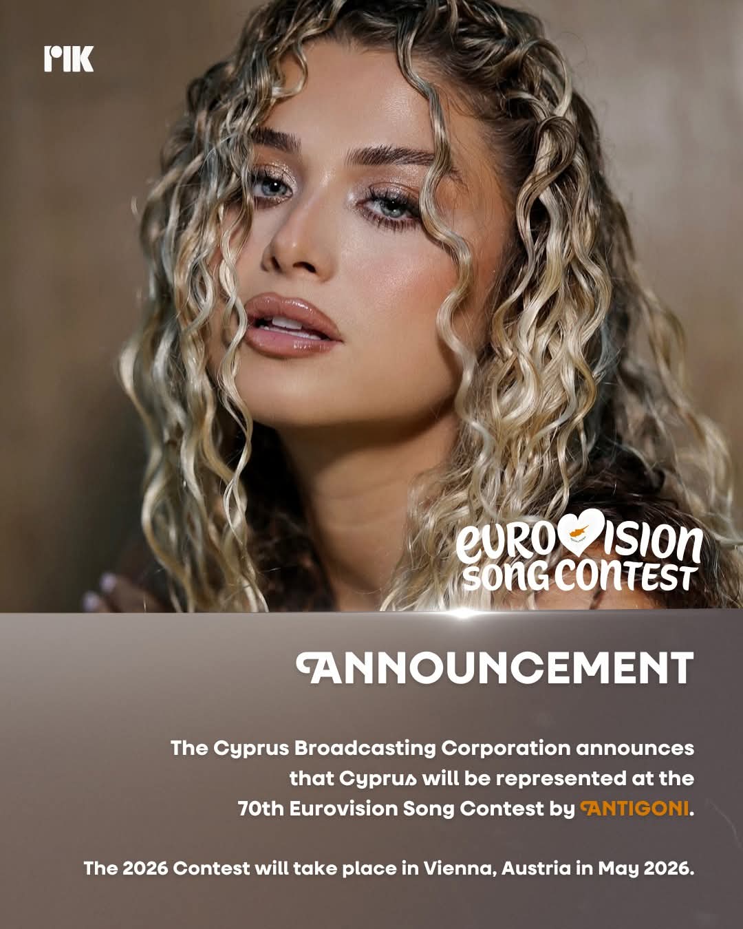 UK Cypriot Antigoni to represent Cyprus at the Eurovision
