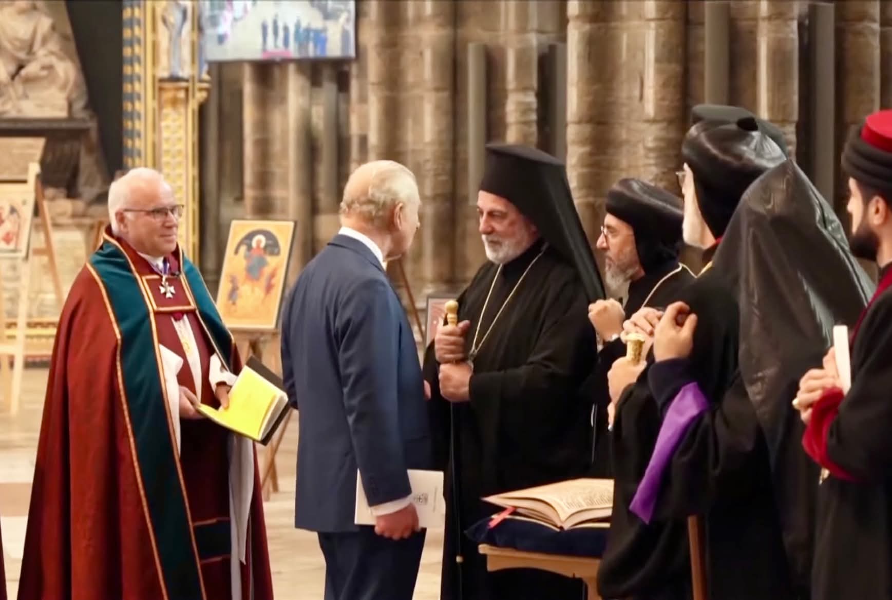 Archbishop Nikitas Attends Advent Service at Westminster Abbey
