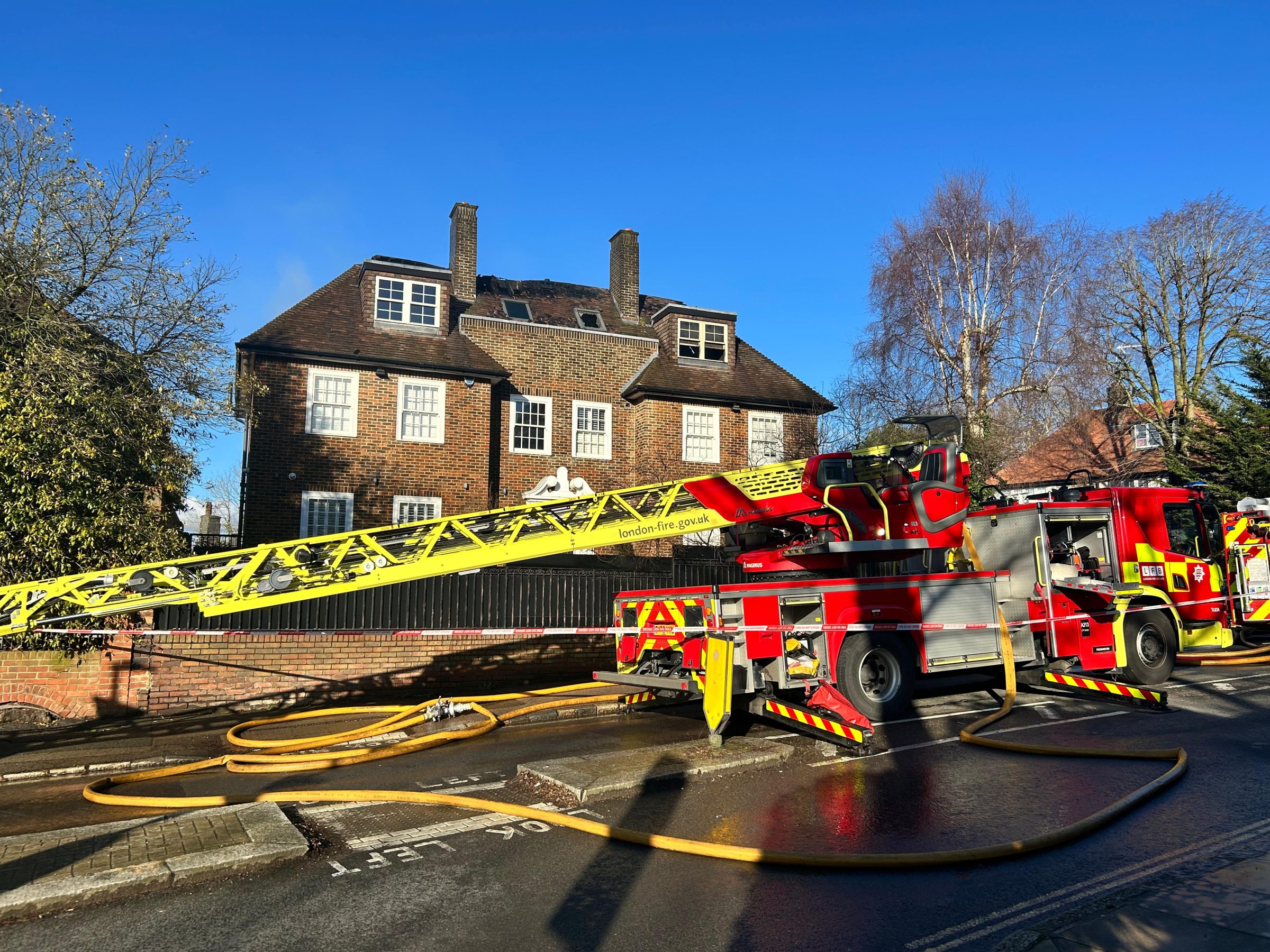 House fire Barnet