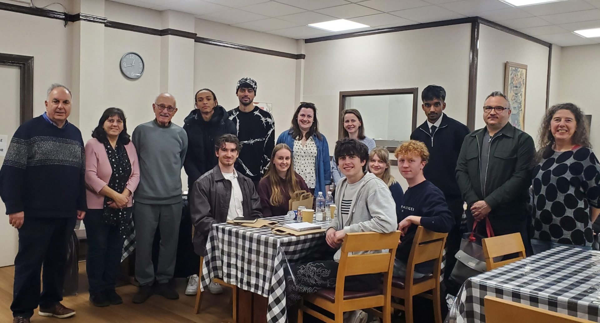 A successful event where Royal Holloway University of London students visited the Cypriot Community Centre in Wood Green