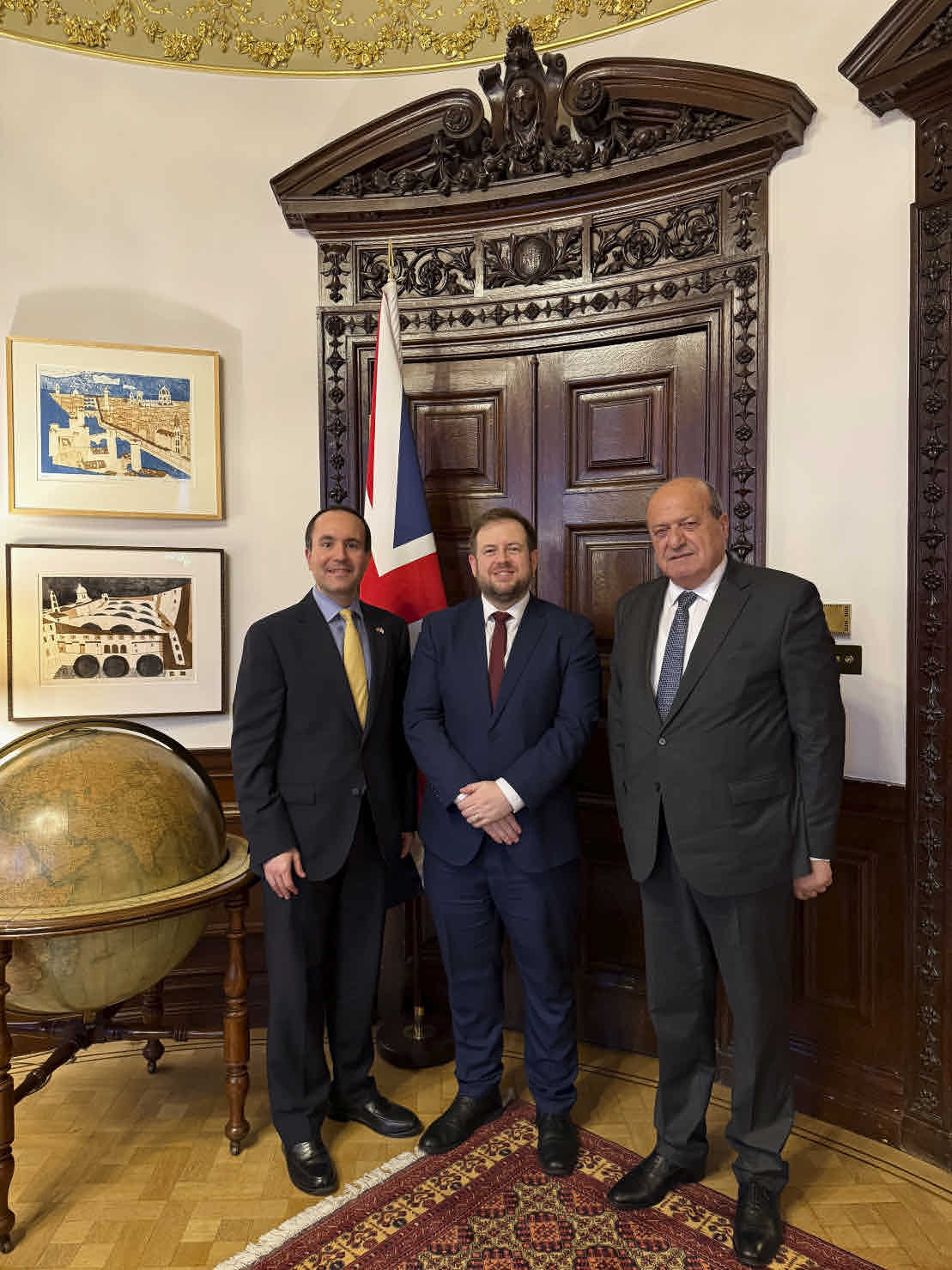Federation Officers meet Europe Minister to discuss drone attack at RAF Akrotiri