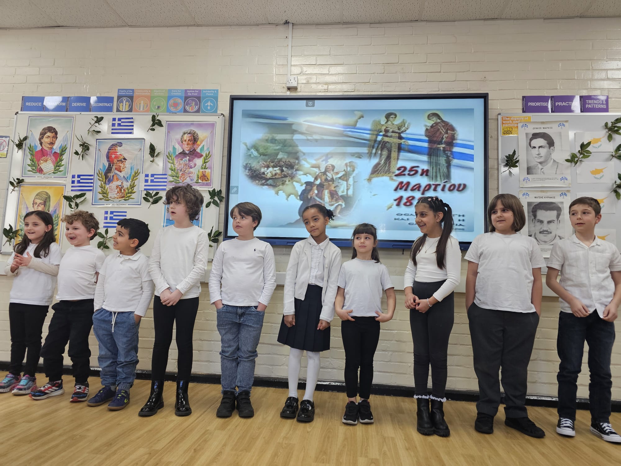 Queenswell Greek School performance