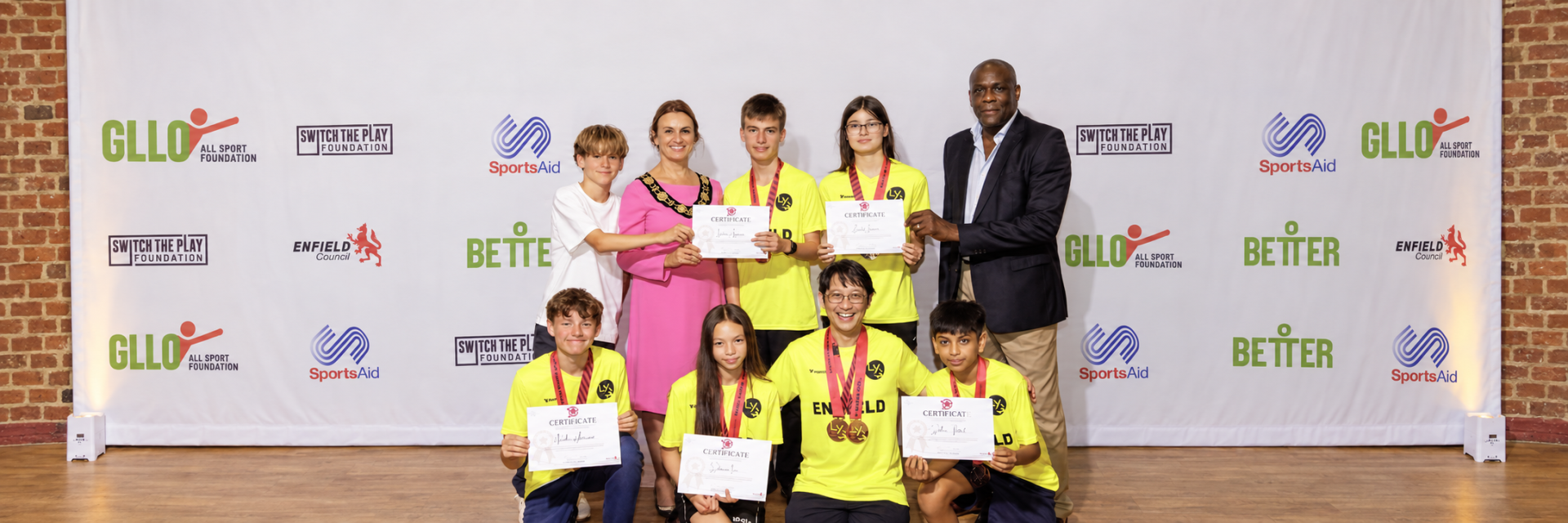 Enfield celebrates record number of young athletes at GSF and London Youth Games Awards