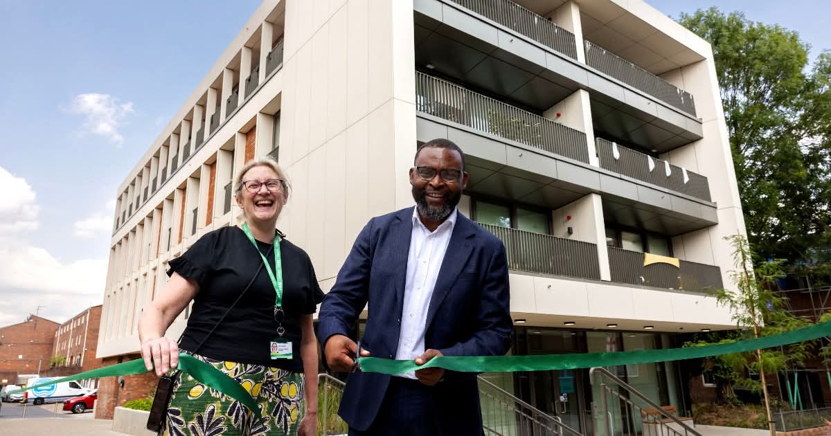 We celebrated the completion of 46 new council homes in Islington