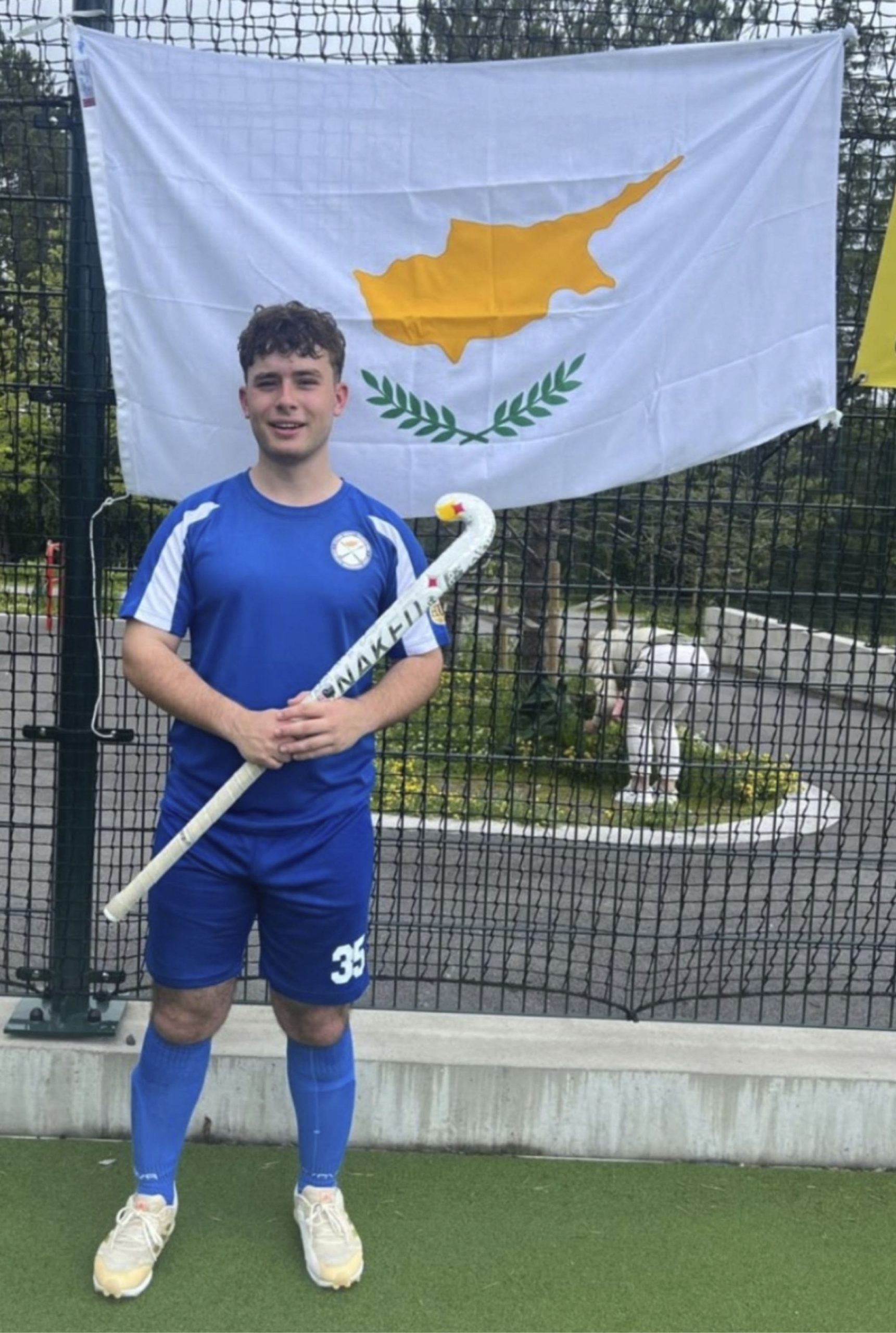 UK Cypriot Louis Anastasiou makes Cyprus International Hockey Debut!