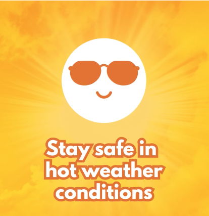 Staying safe in hot weather