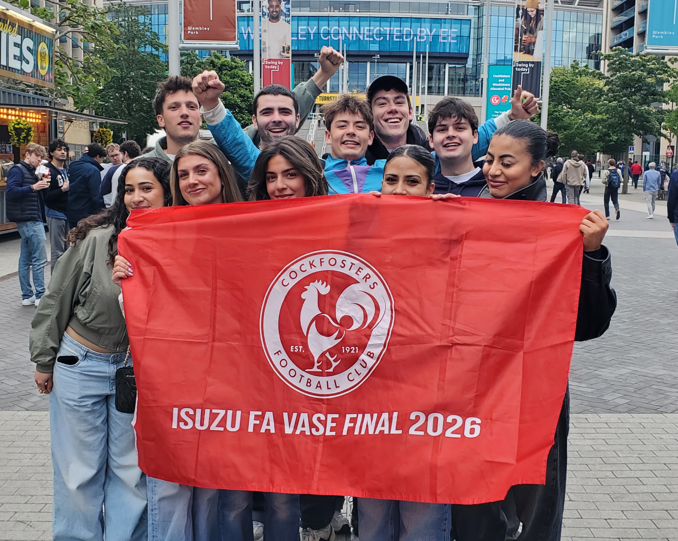 FA Vase Final at Wembley Cockfosters lose on penalties