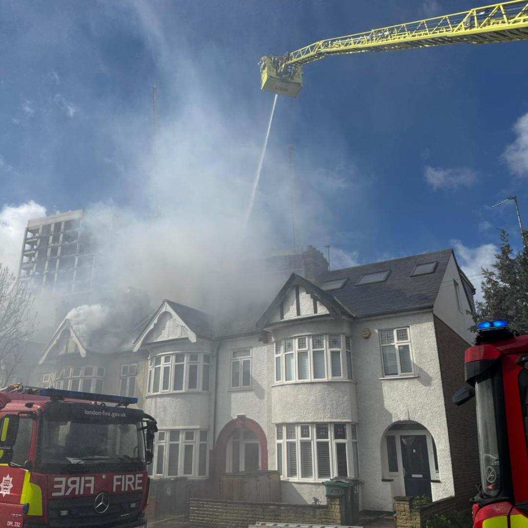 House fire – Walthamstow