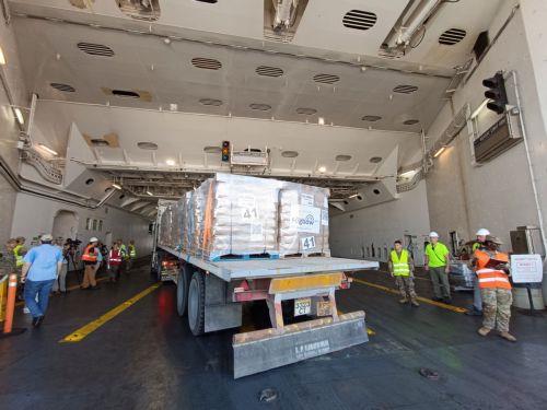 Around 900 tonnes of humanitarian aid arrived in Gaza through Amalthea plan, Cyprus FM says