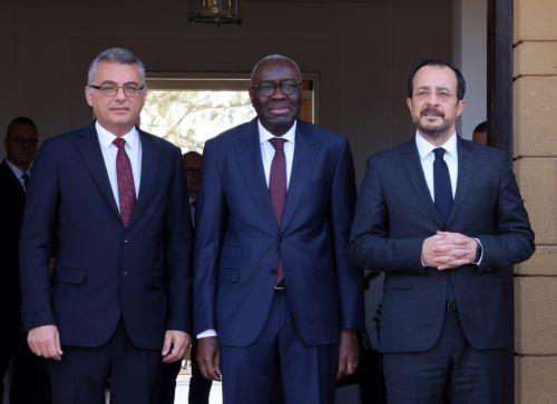 President expresses optimism regarding efforts to resume talks on Cyprus issue