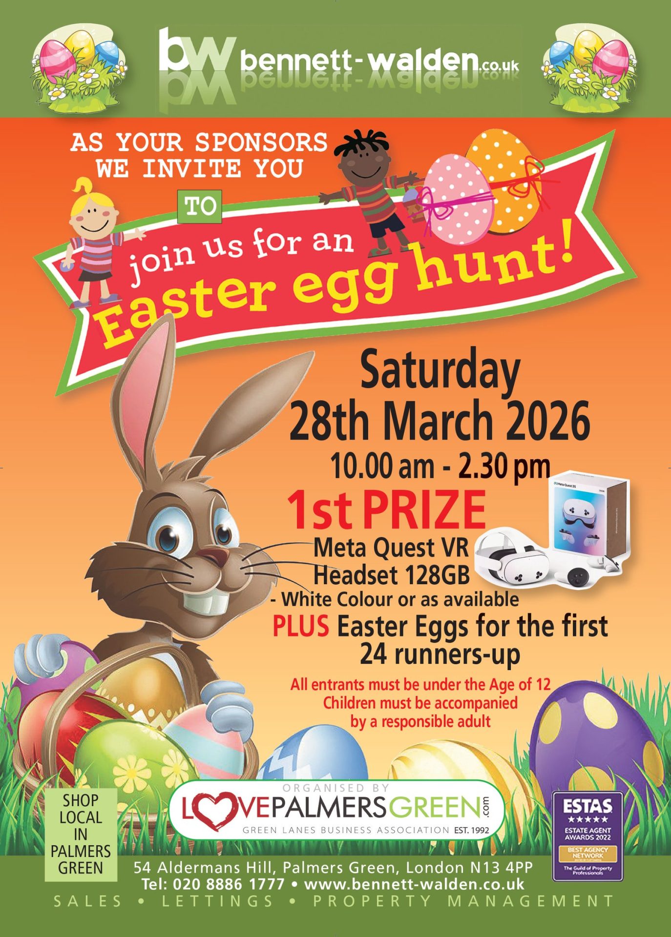 Palmers Green Easter egg Hunt