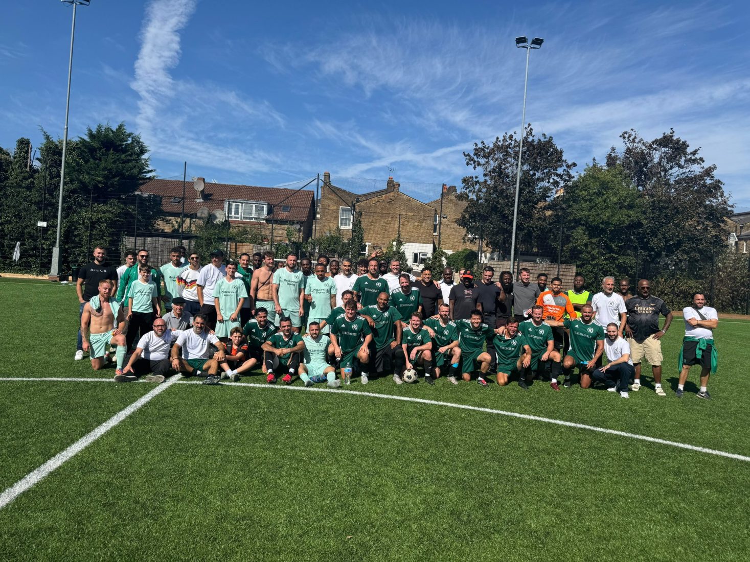 Olympia FC current and veterans day