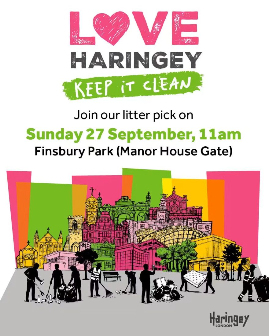 Join the Love Haringey Litter Pick!