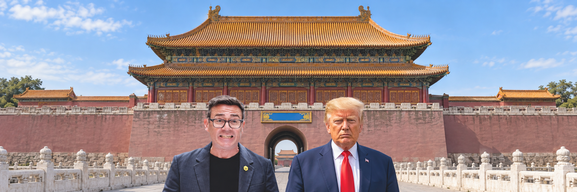 Burnham meets Trump