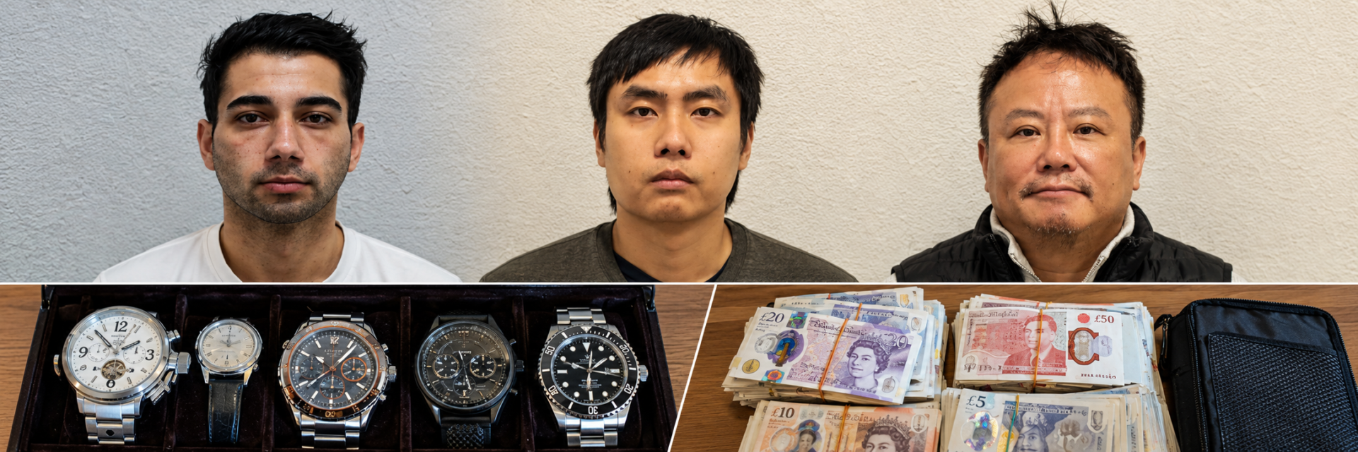 Four members of trafficking network jailed